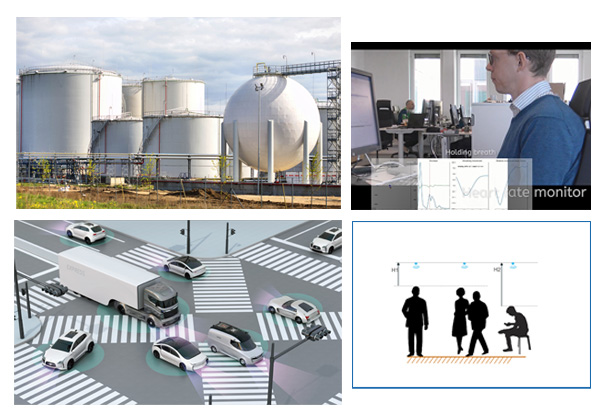 80GHz millimeter wave radar meter