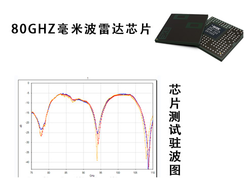 80GHz millimeter wave radar chips