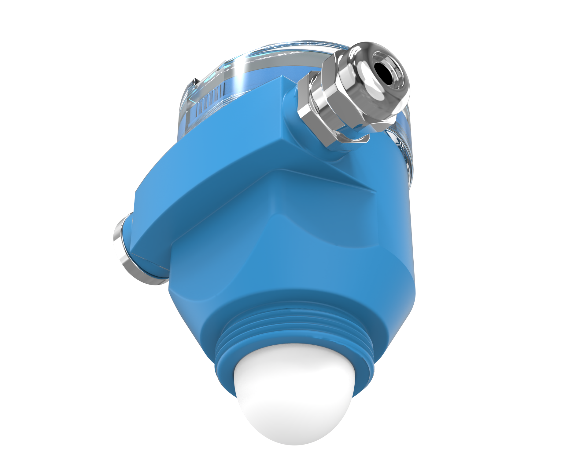 80GHz Radar Level Transmitter (LCD display) for Liquids