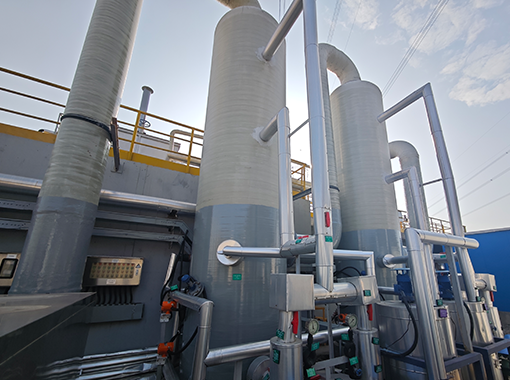 Shengke SK-WK®Non-Invasive Level Switches: Safeguarding the Safe Operation of Caustic Wash and Oxidation Towers at an East China Nuclear Power Wastewater Station!