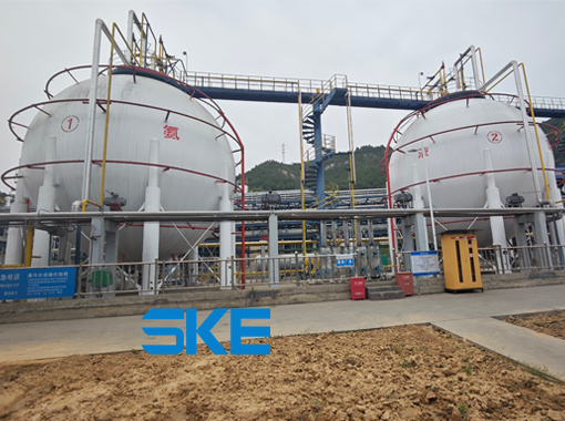 Safeguarding Hazardous Storage: Shengke’s External Level Measurement Solution for China Coal Chemical’s Liquid Ammonia Tanks