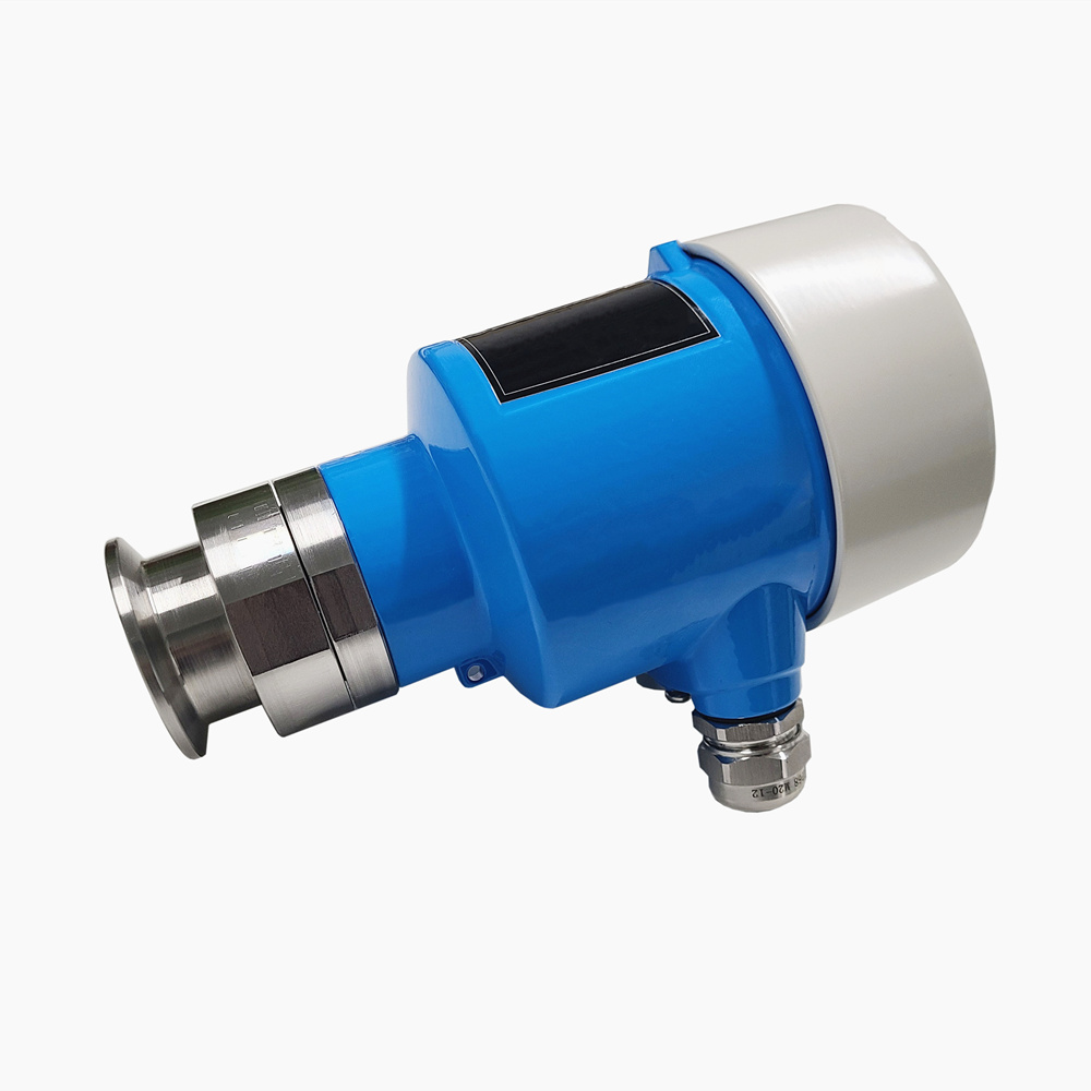 80GHz Sanitary Radar Level Sensor Level Transmitter for Hygienic Applications(Cast Aluminum Housing) 