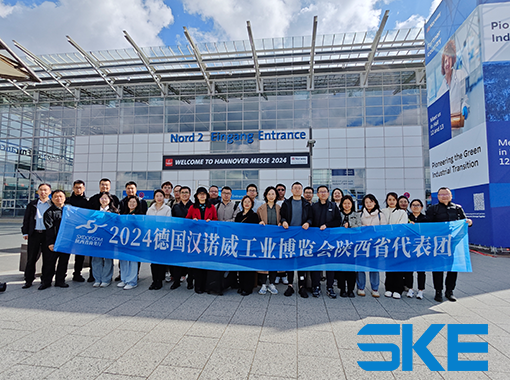 Sailing overseas, SKE's 2024 Hannover Messe in Germany was successfully held!
